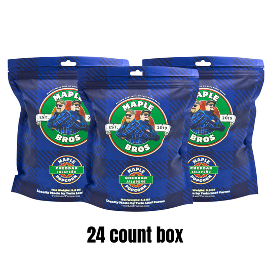 Maple Bros Maple Popcorn 24 count Case