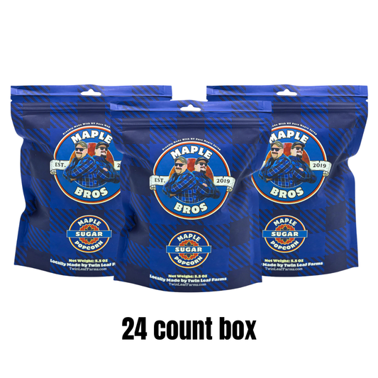 Maple Bros Maple Popcorn 24 count Case