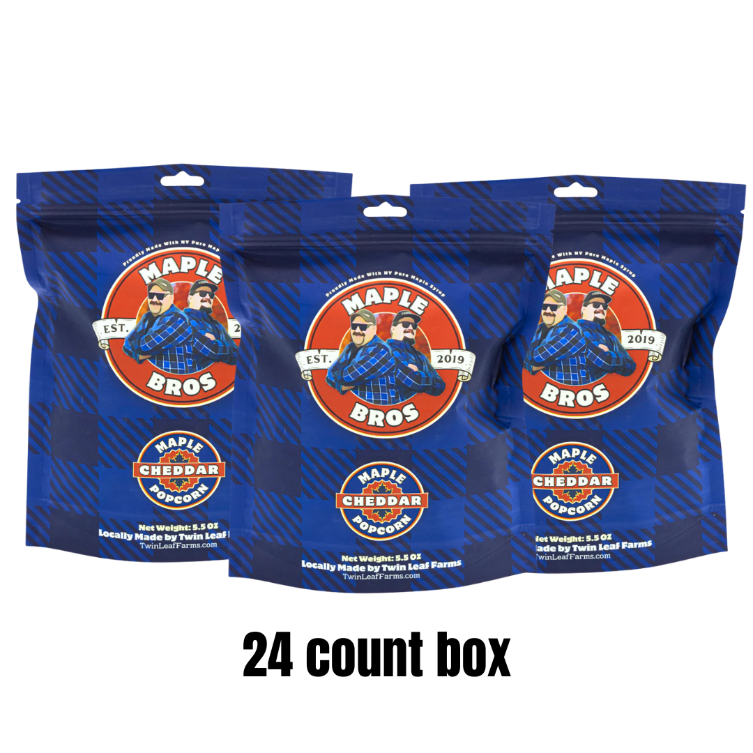 Maple Bros Maple Popcorn 24 count Case