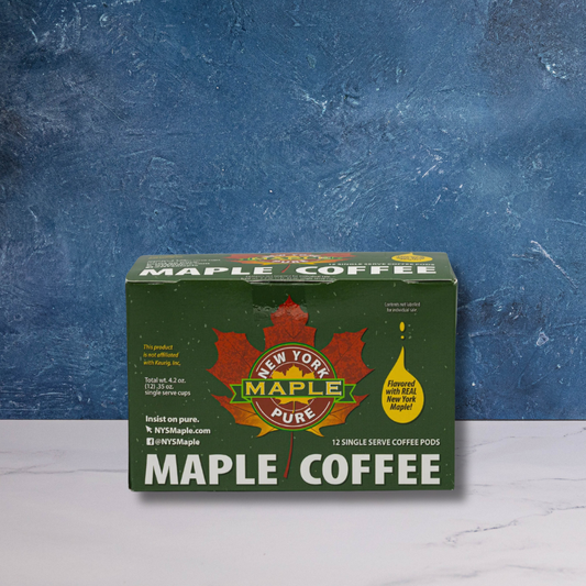 NYS Maple Coffee - 12 Single Serve Coffee Pods