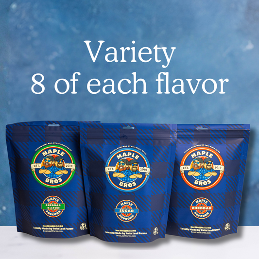 Maple Bros Maple Popcorn 24 count Case