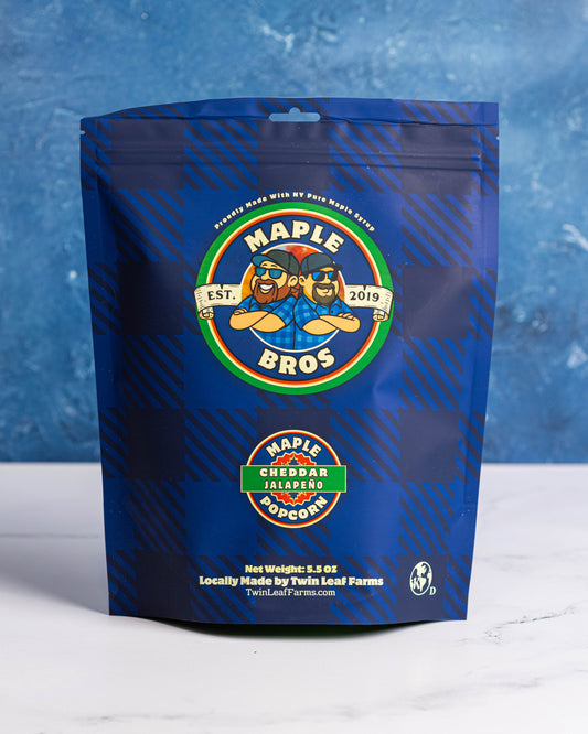 Maple Bros Maple Cheddar Jalaeno Popcorn Snack Gift