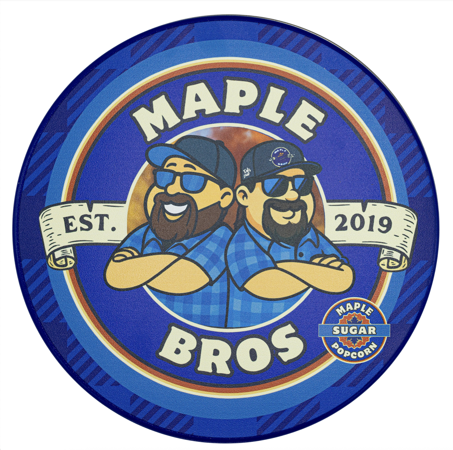 maple bros maple cheddar popcorn snack tin kosher gift