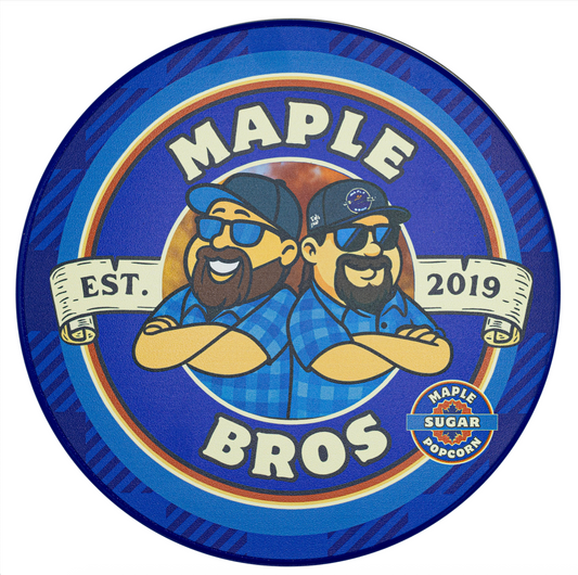 maple bros maple cheddar popcorn snack tin kosher gift