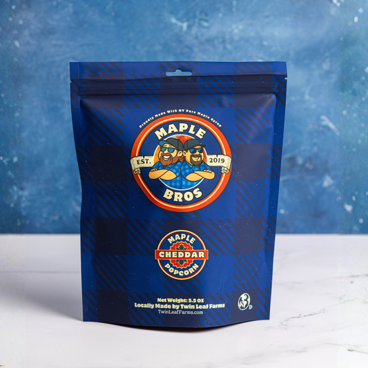 Maple Bros maple cheddar popcorn bag Gift Snack