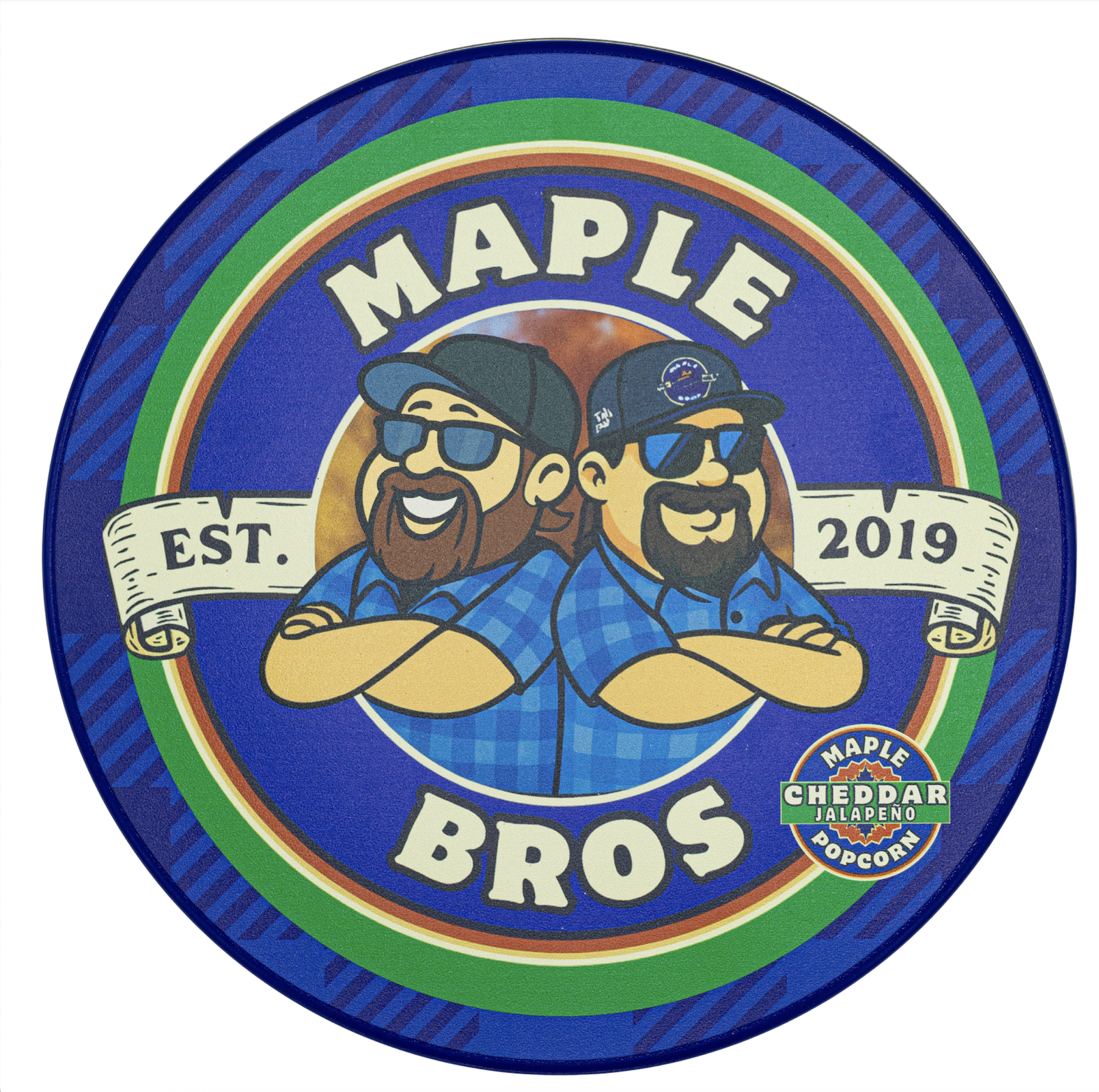 maple bros maple jalapeno cheddar popcorn tin kosher gift