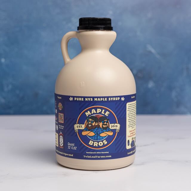 maple bros maple syrup jug