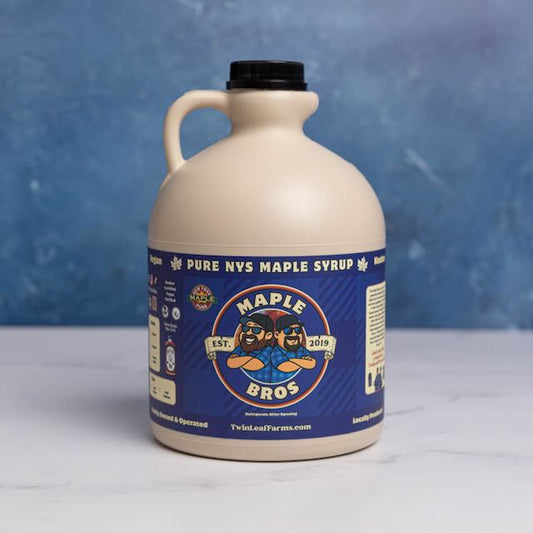 maple bros maple syrup jug